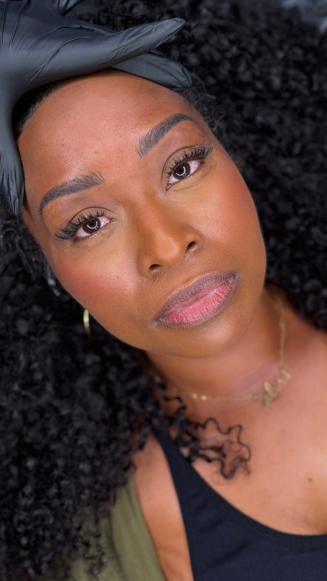 Lip blush result 10 by The Brow Babes, Louisville KY
