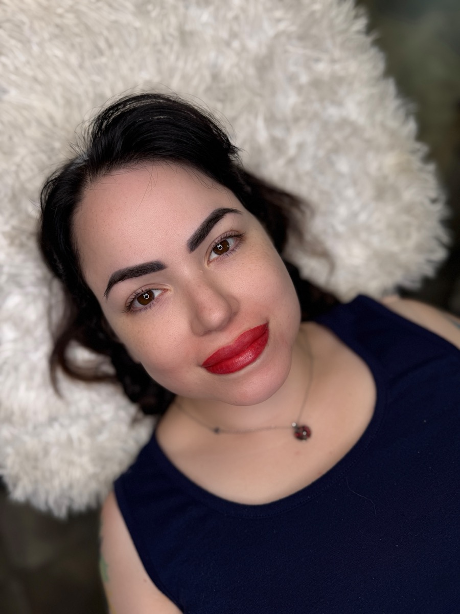 Lip blush result 11 by The Brow Babes, Louisville KY
