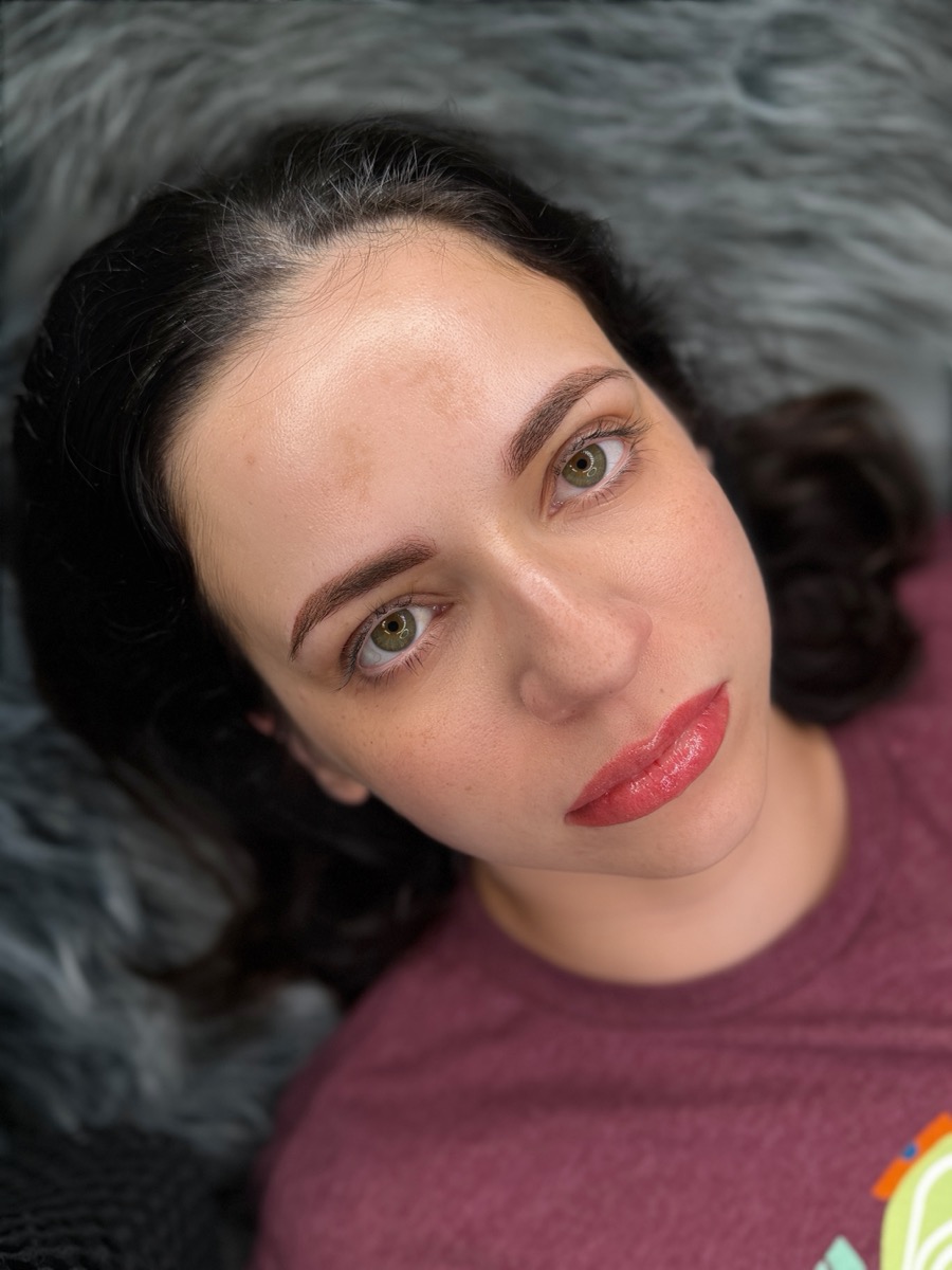 Lip blush result 19 by The Brow Babes, Louisville KY