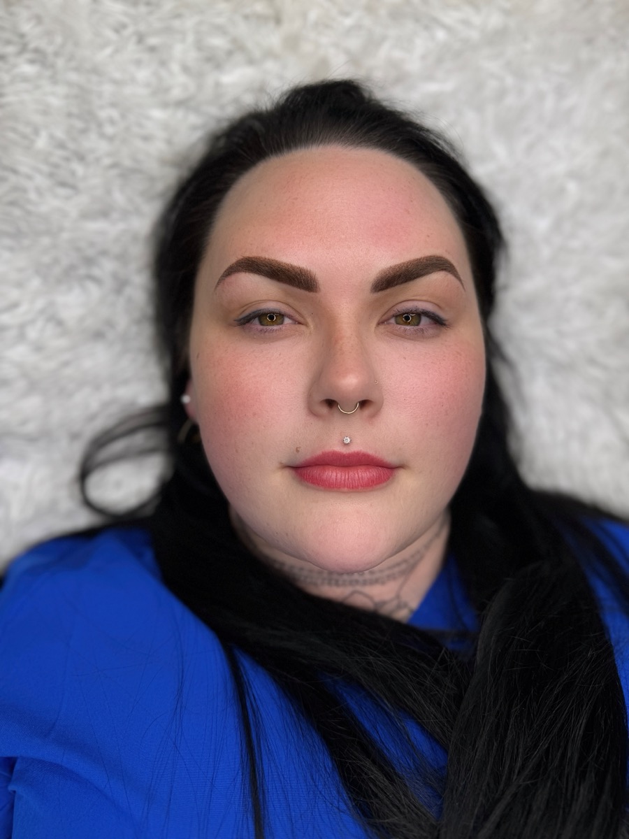 Lip blush result 24 by The Brow Babes, Louisville KY