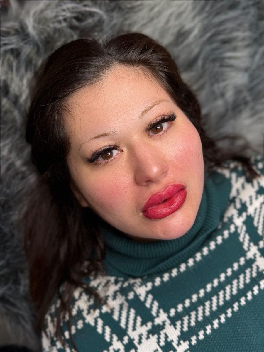 Lip blush result 25 by The Brow Babes, Louisville KY