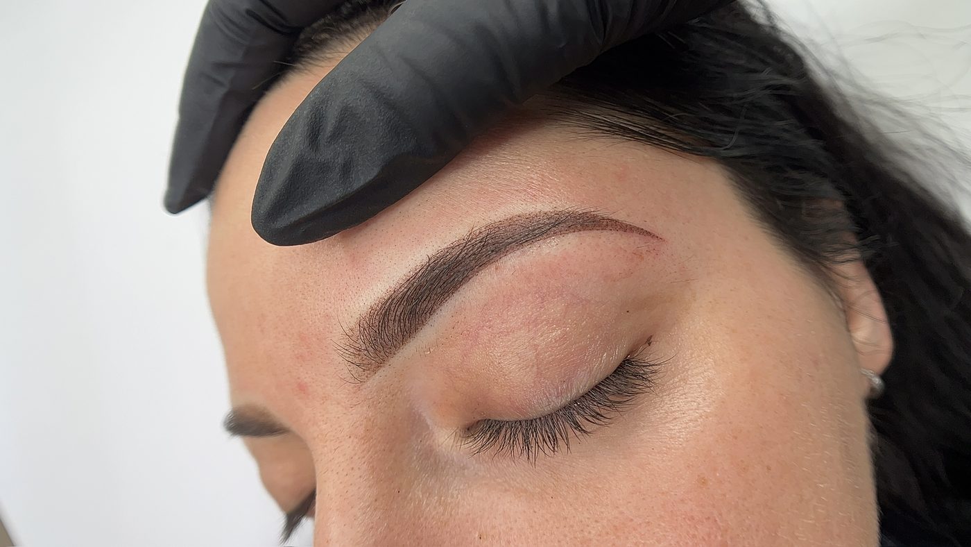 Soft powder brow result — Signature Brows technique