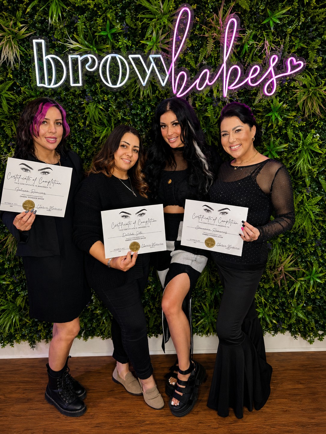 Brow Babes Academy graduate